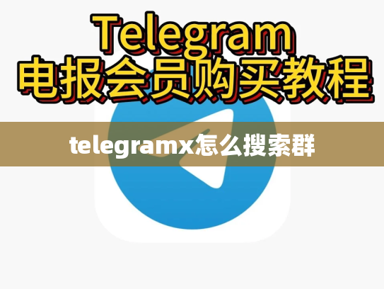 telegramx怎么搜索群